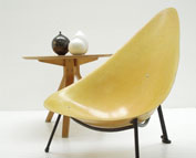 50s FIBERGLASS EASY CHAIR