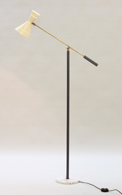 ITALIAN ADJUSTABLE STANDING LAMP