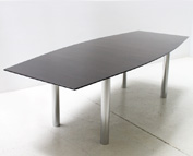 BOAT-SHAPE TABLE BY FLORENCE KNOLL