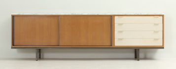 GEORGES FRYDMAN SIDEBOARD WITH MARBLE TOP