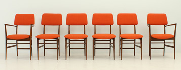 EDMONDO PALUTARI CHAIRS BY DASSI, ITALY