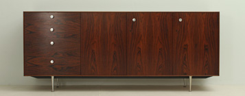 GEORGE NELSON ROSEWOOD THIN EDGE CREDENZA