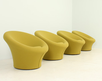 PIERRE PAULIN MUSHROOM CHAIRS