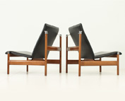 FOUR SVEN IVAR DYSTHE LOUNGE CHAIRS