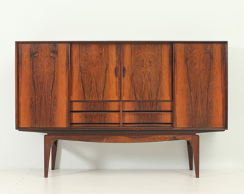 DANISH ROSEWOOD HIGHBOARD