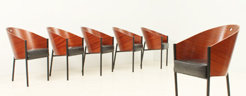 SET OF SIX COSTES CHAIRS BY PHILIPPE STARCK