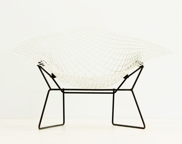 LARGE DIAMOND CHAIR BY HARRY BERTOIA FOR KNOLL