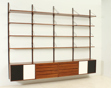 ROYAL SYSTEM SHELVING UNIT BY POUL CADOVIUS FOR CADO