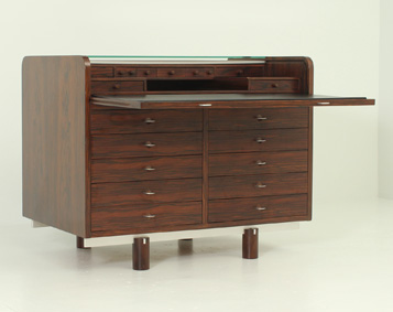 804 DESK BY GIANFRANCO FRATTINI FOR BERNINI