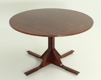 ROUND DINING TABLE BY GIANFRANCO FRATTINI FOR BERNINI