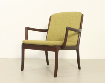 ARMCHAIR BY OLE WANSCHER FOR CADO, DENMARK, 1960's