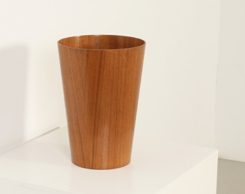 TEAK WASTEPAPER BY MARTIN ÅBERG, SWEDEN, 1960's