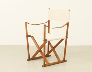 MOGENS KOCH MK16 FOLDING SAFARI CHAIR FOR CADO, DENMARK