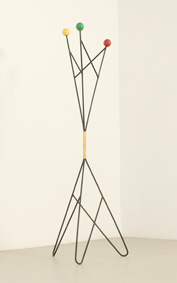 FRENCH STANDING COAT RACK BY ROGER FERRAUD, 1950's